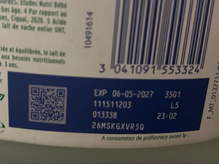 Lot bledilait Boîte de lait croissance + 3 neuves - photo numéro 5