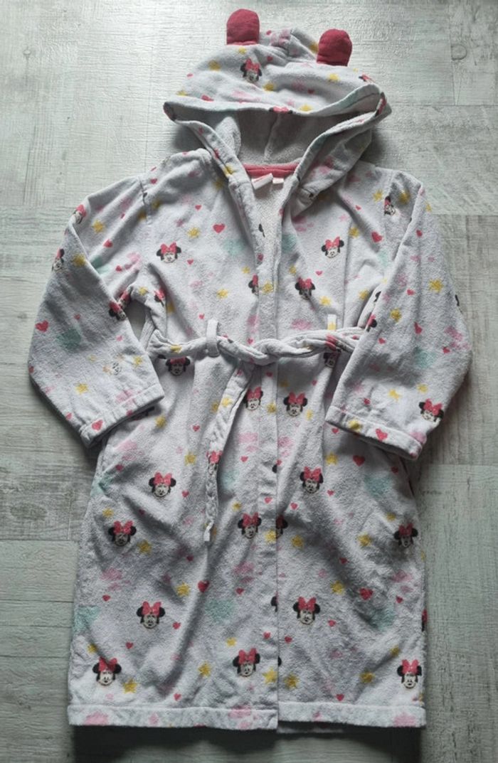 Peignoir minnie 6 ans
