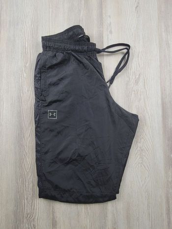 Under Armour pantalon sport coupe-vent noir training running S