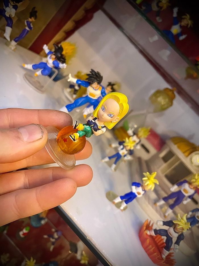 Figurine dragon ball chara puchi C18 android 18