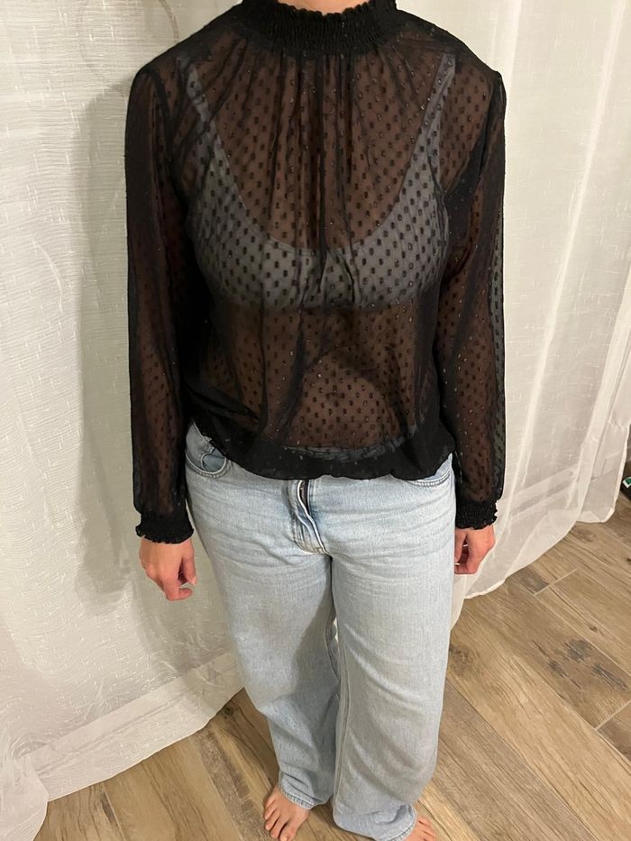 Blouse femme transparente - photo numéro 5