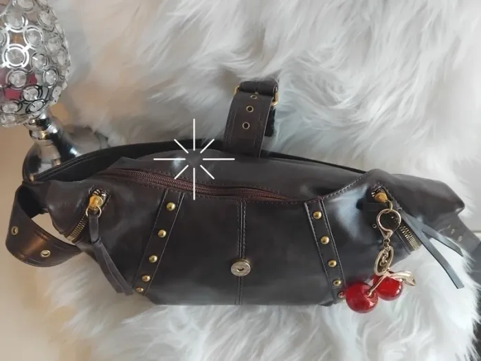 Sac à Main Tendance Y2K Brun Foncé - photo numéro 2