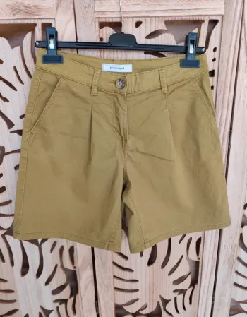 Short en toile T 36 Promod