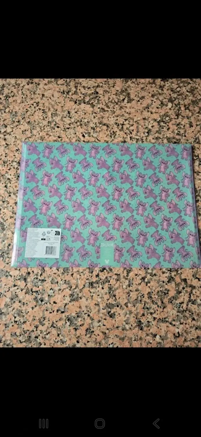 Pochette A4 Stitch neuf - photo numéro 2