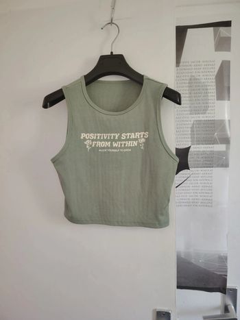 Crop top shein M