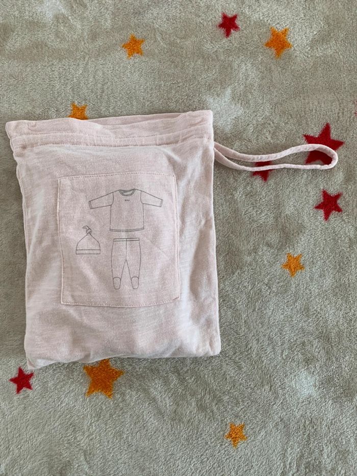 Ensemble Naissance Bout’chou Rose Poudré 0M - photo numéro 12