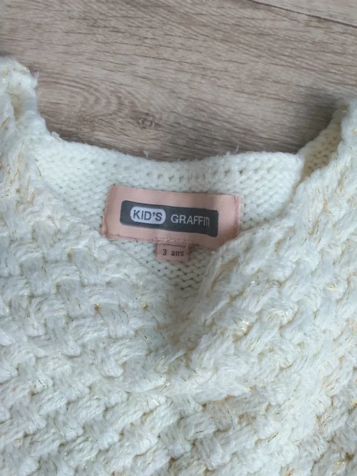 Lot de 2 pulls fille taille 3 ans - photo numéro 6