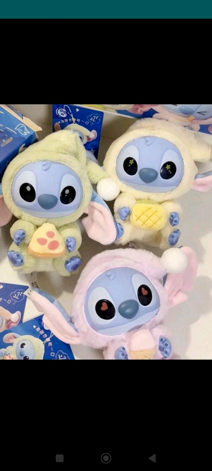 Peluche doudou porte-clé Labubu Stitch neuf - photo numéro 5