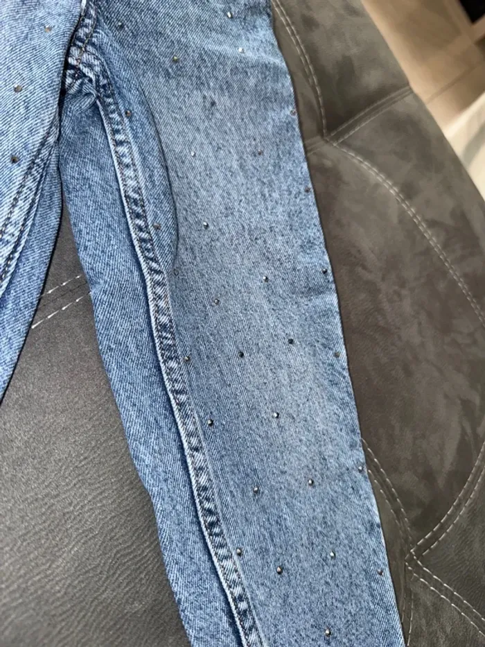 Jeans avec brillant