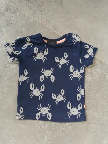 Tee-shirt motif crabe 68 cm babyface