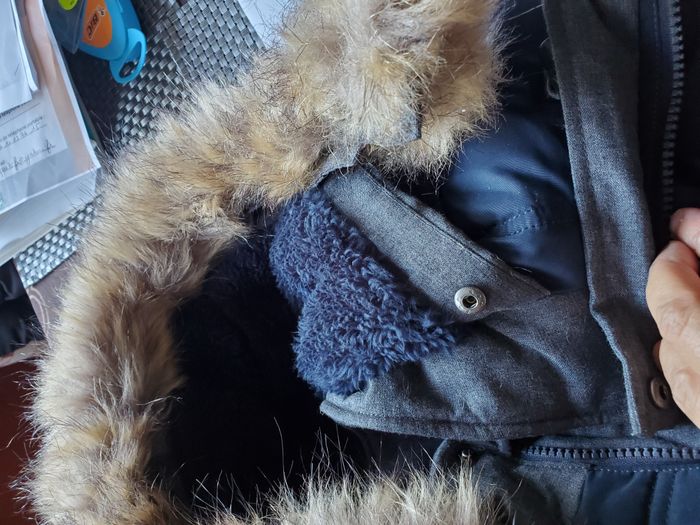 Blouson anorak hiver NEUF garçon TAPE A L'OEIL 14 ans avec capuche🌸Rdv possible sur Paris ou envoi - photo numéro 2