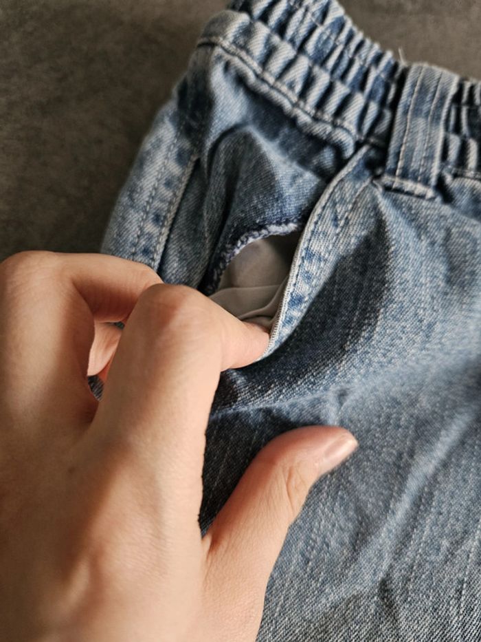 Short en jean élastiqué garçon - Taille 5 ans - Kokodo - Bleu - photo numéro 8