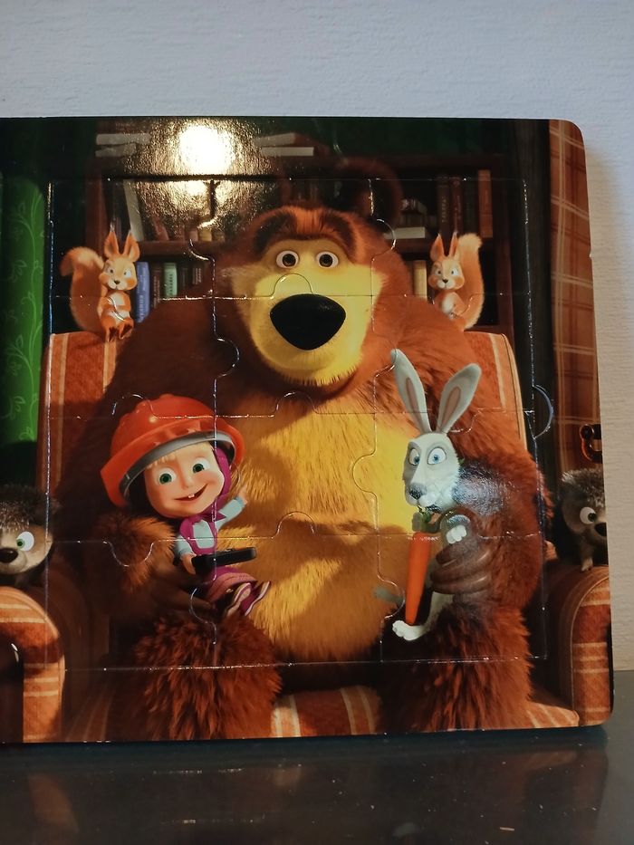 Livre puzzle Masha&Michka - photo numéro 8