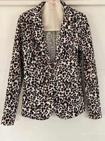Blazer imprimé panthère Ichi comme neuf M