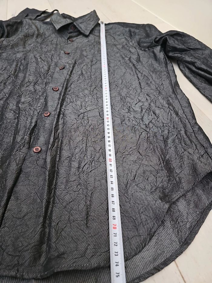 Chemise effet métallique froissé - photo numéro 16