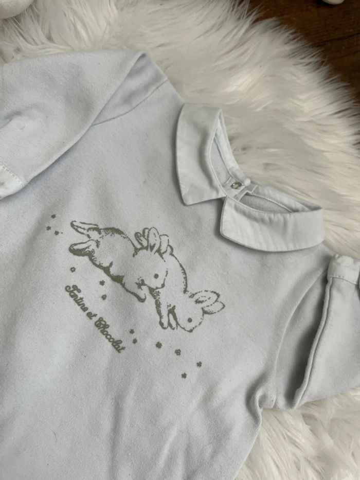 Grenouillère lapin col - photo numéro 3