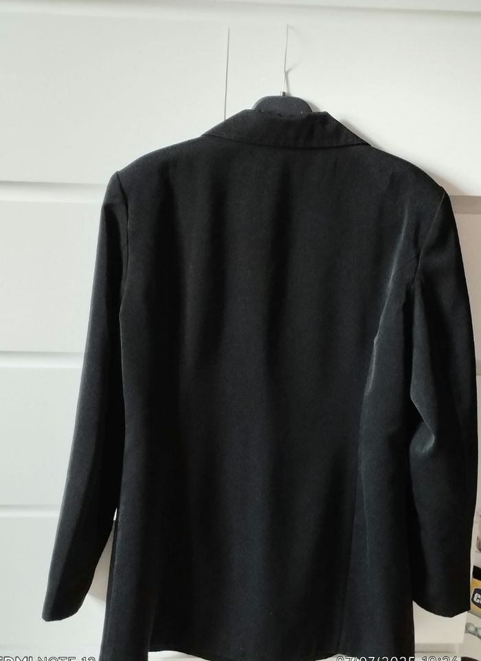 Veste blazer noire cintrée, taille 42 - photo numéro 2