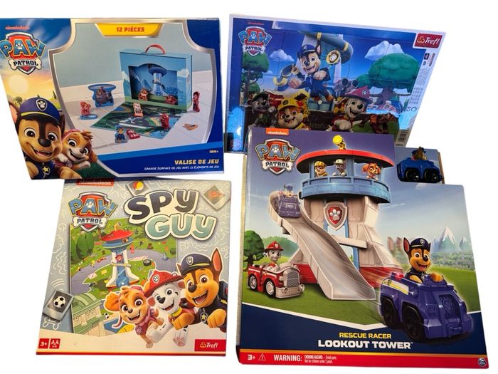 Jeux Pat patrouille x4
