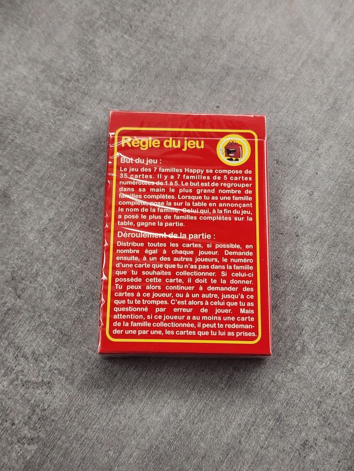 Jeu de cartes 7 familles - photo numéro 2