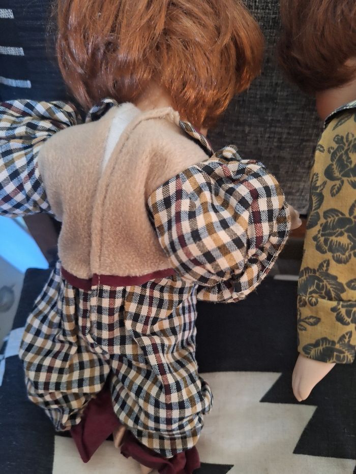 Lot de 2 poupées vintage de collection - photo numéro 8