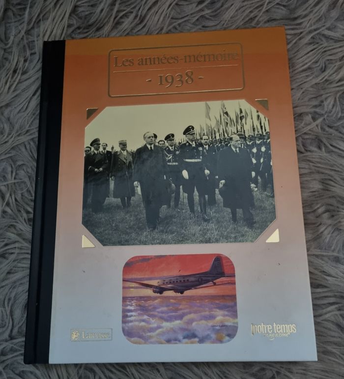 Livre Les Années Mémoires 1938