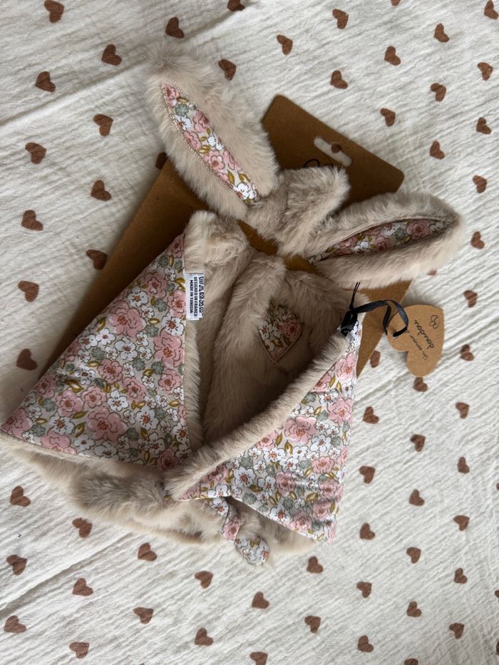 Doudou lapin - Modèle Liberty 