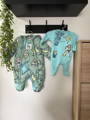 Lot combi pilote/manteaux et pyjama Toy Story Buzz  Jusqu’à 1 Mois