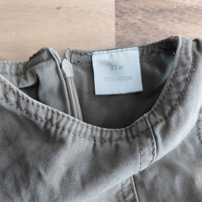 Lot 2 robe hiver + chemisier 24 mois fille - photo numéro 3