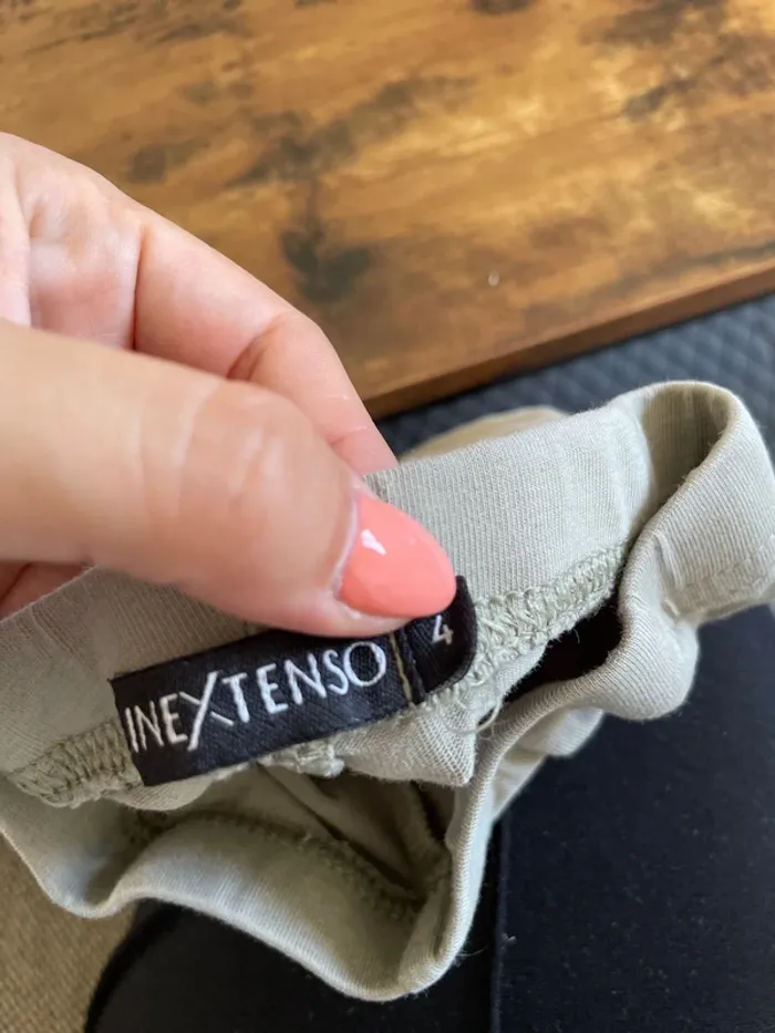 Lot de 4 pantalons / legging fille 4 ans - photo numéro 8