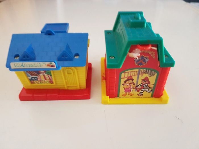 Figurines McDonald's 2 maisons - photo numéro 2