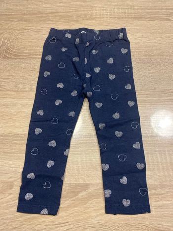 Leeging coeur 12 mois fille 