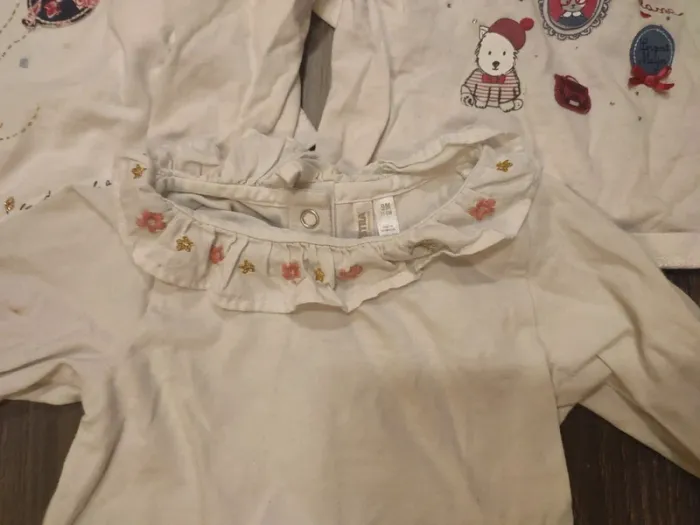 Lot 3 t-shirt manches longues 9 mois dpam sergent major et orchestra - photo numéro 2