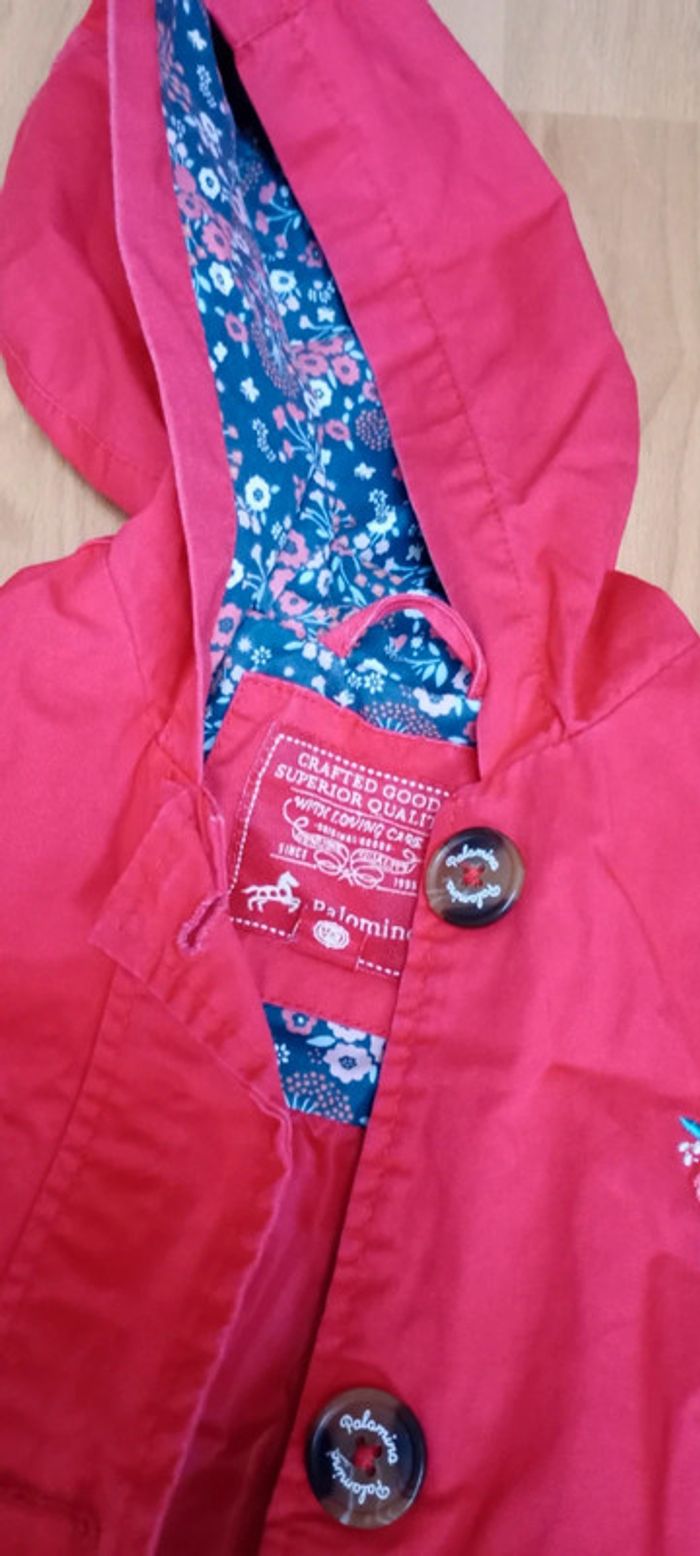 Manteau rouge C&A 110 cm - photo numéro 7