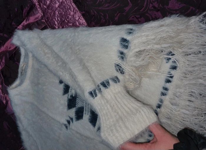Poncho tout doux et chaud fille 6ans - photo numéro 5