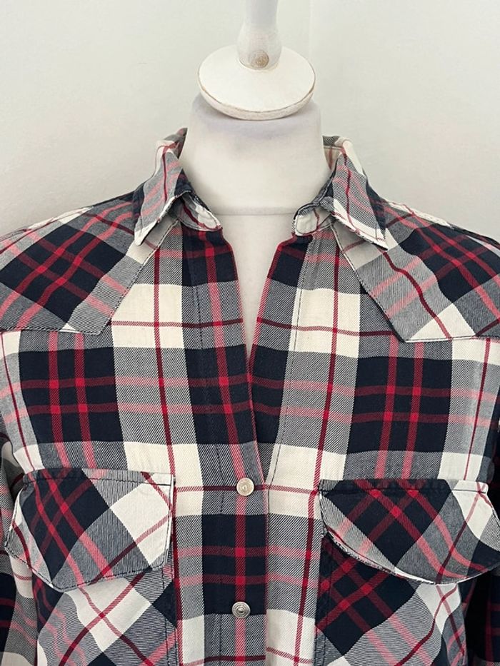 Chemise à carreaux Zara S - photo numéro 3