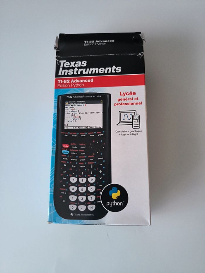 Calculatrice lycée général et professionnel