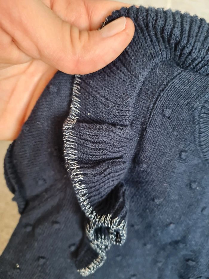 Lot robe hiver manches courtes et collants neuf - photo numéro 3