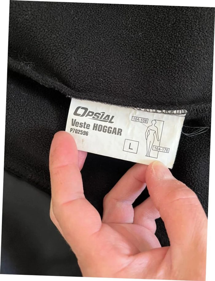 Manteau veste coupe vent Hoggar taille L marque Opsial - photo numéro 9