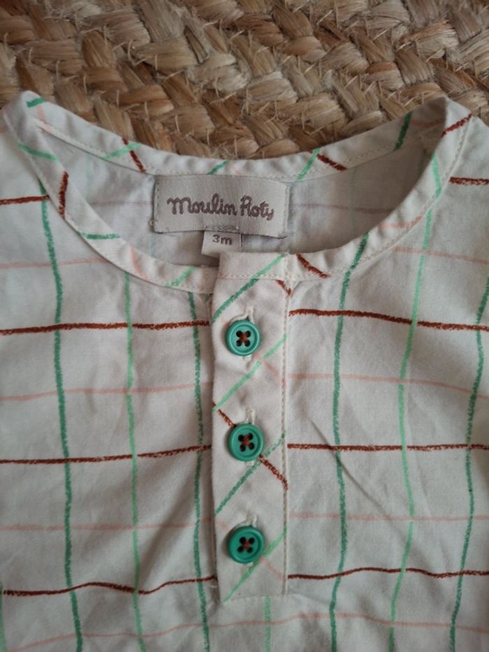 Barboteuse 3 mois moulin roty neuve - photo numéro 2