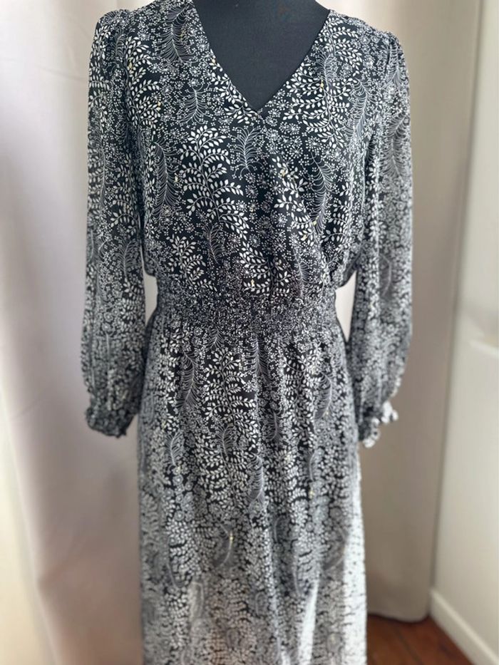 Robe longue fluide à longues manches 38 - photo numéro 2