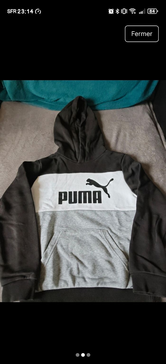 Sweat puma 9/10 ans - photo numéro 2
