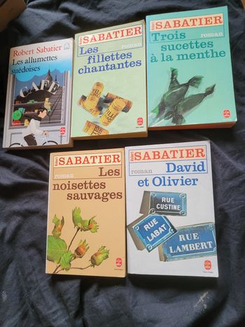 Livres de poche Robert Sabatier