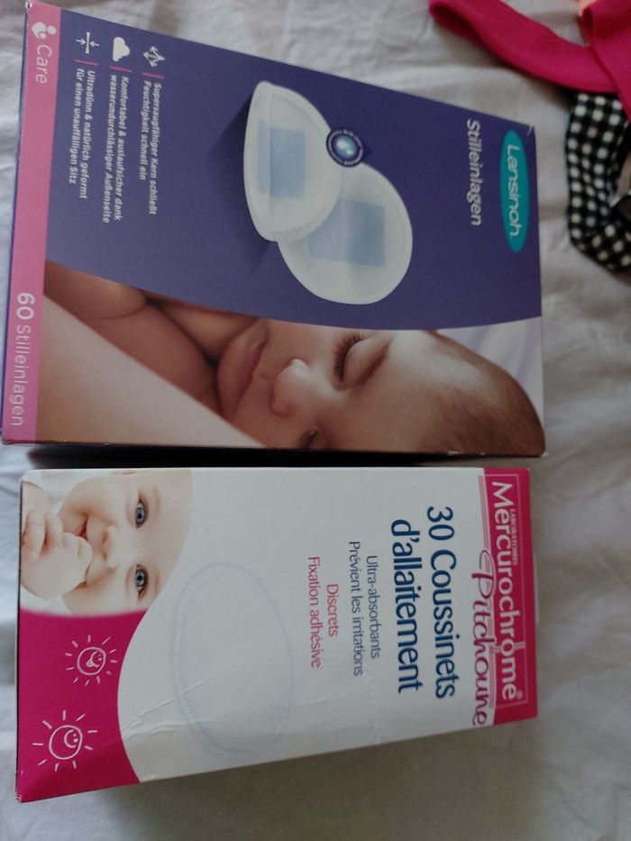 90 coussinets d'allaitement