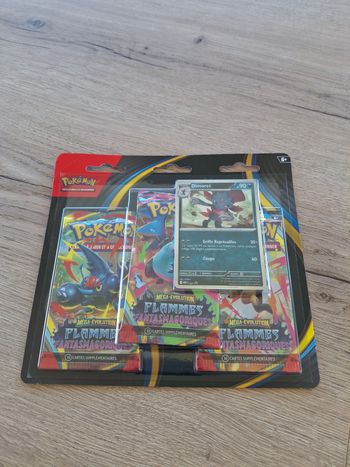 Tripack Pokemon Mega Évolution Flammes Fantasmagorique - 3 animations