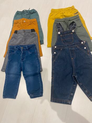 Lot de pantalons garçon 6 mois