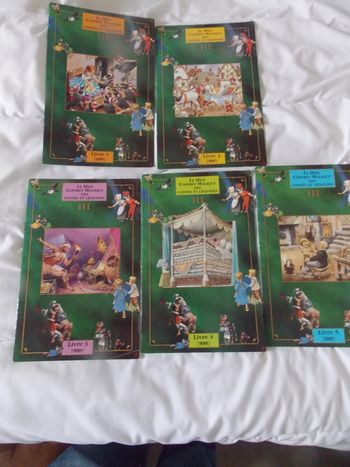 Lot de 5 livres contes et légendes