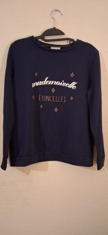 Sweat bleu marine Zara