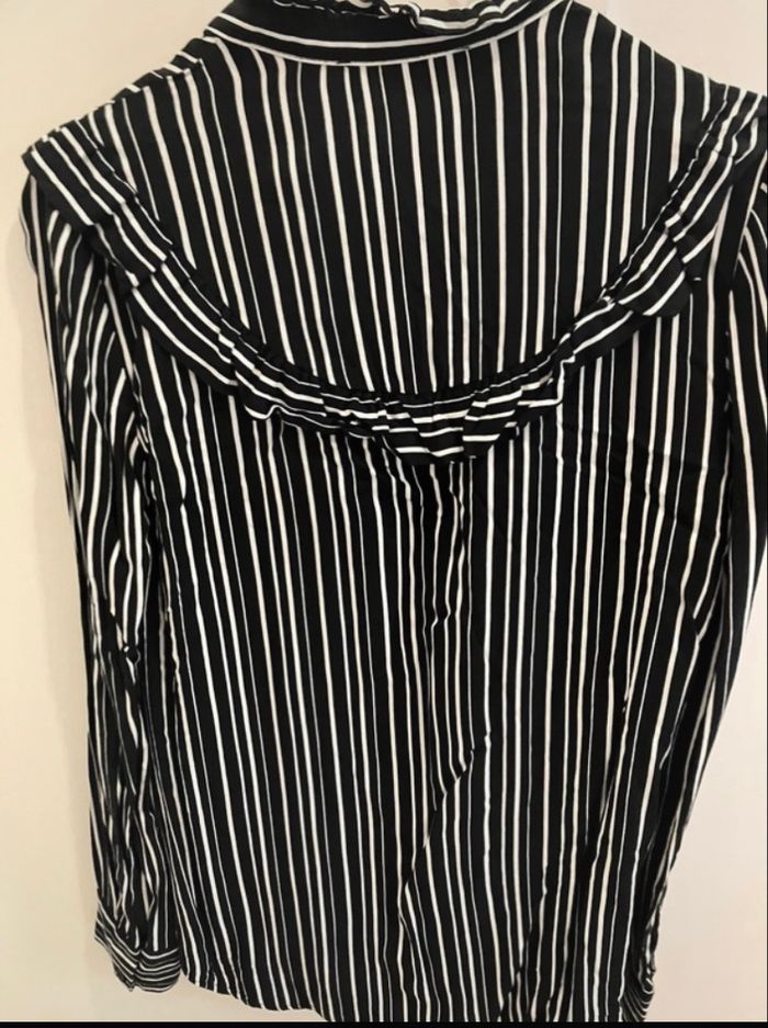 Chemise rayée noir et blanc - photo numéro 2