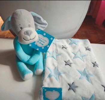 Couverture et doudou bébé Tom&Kiddy