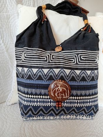 Sac ethnique porté épaule 